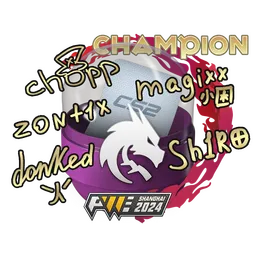 Shanghai 2024 Champions Autograph Capsule